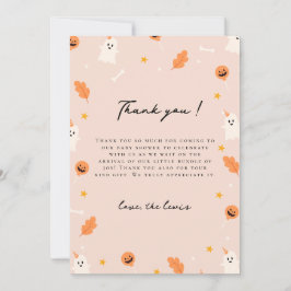 Ein kleines Dot ist fast fällig Baby Dankeschön Ka Dankeskarte