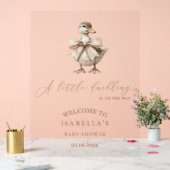 Ein kleines Duckling Baby Dusche Empfang Acrylschild (Hochzeit)