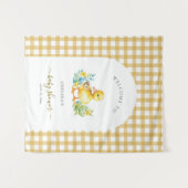 Ein kleines Duckling ist auf dem Weg Duckkissendus Wandteppich (Vorderseite (Horizontal))