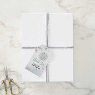 Ein kleines Elefant Boy Shower Geschenk-Tag Geschenkanhänger