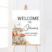 Ein kleines, gemütliches Pilzzimmer Poster