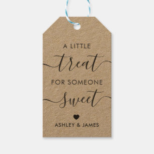 Ein kleines Geschenk für jemanden Süßes Geschenkan Geschenkanhänger