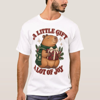 Ein kleines Geschenk, viel Weihnachtsfreude Capyba T-Shirt