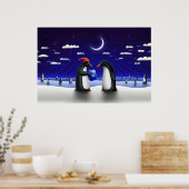 Ein kleines Geschenk zu Weihnachten Poster (Küche)