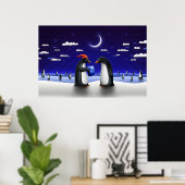 Ein kleines Geschenk zu Weihnachten Poster (Heimbüro)