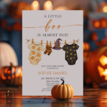 Ein kleines Gespenst kommt bald! Halloween-Baby-Pa