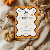 Ein kleines Ghost Halloween Fall Baby Dusche Einladung