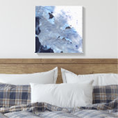 Ein kleines Gletscherfeld umgibt Baffin Bay Leinwanddruck (Insitu (Schlafzimmer))