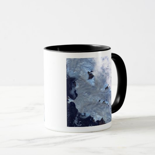 Ein kleines Gletscherfeld umgibt Baffin Bay Tasse (VorderseiteRechts)
