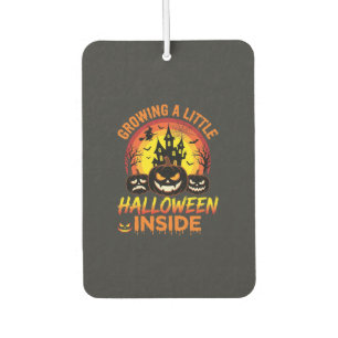 Ein kleines Halloween in einem verzauberten Kürbis Autolufterfrischer