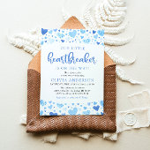 Ein kleines HeartBreaker Blue Valentine Baby Dusch Einladung