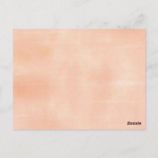 Ein kleines Honey Bee Baby Duschbücher für Baby Postkarte (Rückseite)