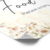 Ein kleines Honey Bee Baby Duschnahrung Poster (Ecke)