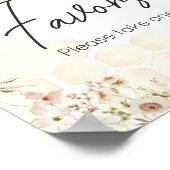 Ein kleines Honey Bee Baby Duwer Favorit Poster (Ecke)