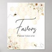 Ein kleines Honey Bee Baby Duwer Favorit Poster (Vorne)