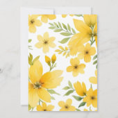 Ein kleines Honig zum 4. Geburtstag Einladung (Rückseite)