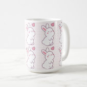 Ein kleines Kaninchen aus Gefühlen Kaffeetasse (VorderseiteRechts)