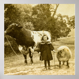 Ein kleines Kind wird sie führen Poster