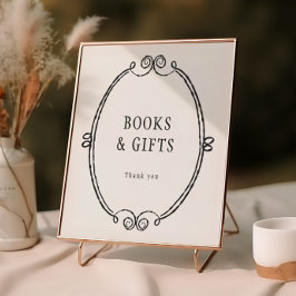 Ein kleines Kindermädchen Kinderdusche Bücher und  Poster