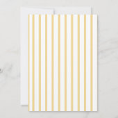 Ein kleines Küken ist auf dem Weg zum Bauernhof Ba Einladung (Rückseite)