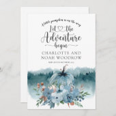 Ein kleines Kürbisabenteuer beginnt die Schwangers Ankündigung (Vorne/Hinten)