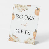 Ein kleines Kürbisfallen Kinderduschbücher und Ges Sockelschild (Vorderseite)