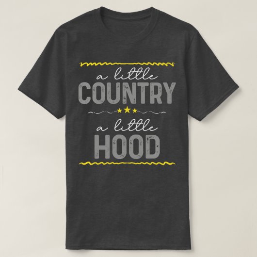 Ein kleines Land, ein kleines Hood T-Shirt (Design vorne)