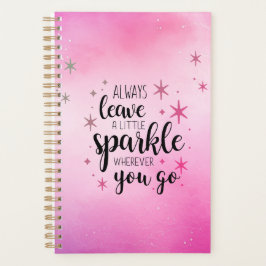 Ein kleines magisches Pink verlassen Planer