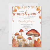 Ein kleines Mushroom-Duschkabine Einladung (Vorderseite)