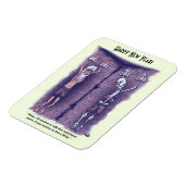 Ein kleines New Year's Foto Magnet (Linke Seite)