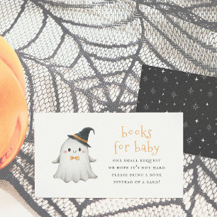 Ein kleines Niedliches Halloween-Bücher für Baby Begleitkarte