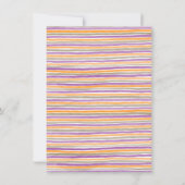 Ein kleines Niedliches Halloween Thema Fall Baby D Einladung (Rückseite)