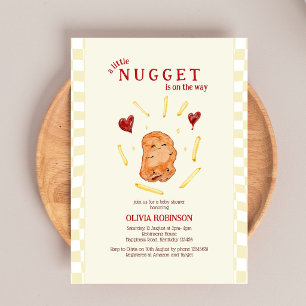 Ein kleines Nugget auf dem Weg Baby Shower