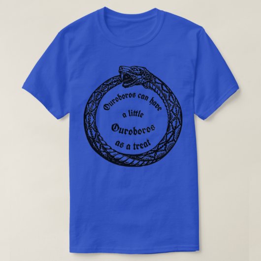 Ein kleines Ouroboros T-Shirt (Design vorne)