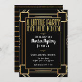 Ein kleines Party hat nie jemanden getötet Einladung (Vorne/Hinten)