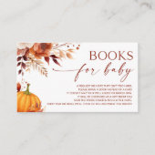 Ein kleines Puffsack mit Blumendusche für Baby Begleitkarte (Vorderseite)