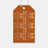 Ein kleines Pumkin Halloween-Herbstdusche Geschenkanhänger (Rückseite)