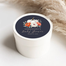 Ein kleines Pumpkin Baby Duschmittel bevorzugt Sti