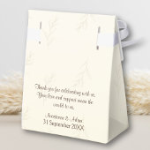 Ein kleines Pumpkin Boho Babydusche Geschenkschachtel