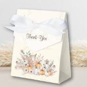 Ein kleines Pumpkin Boho Babydusche Geschenkschachtel