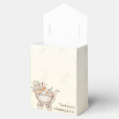 Ein kleines Pumpkin Boho Babydusche Geschenkschachtel (Geöffnet)