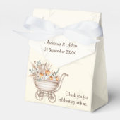 Ein kleines Pumpkin Boho Babydusche Geschenkschachtel (Vorderseite)