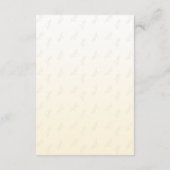 Ein kleines Pumpkin Boho Babydusche Windeln Raffle Begleitkarte (Rückseite)