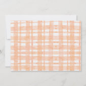 Ein kleines Pumpkin Fall Foto Kinderdusche Einladu (Rückseite)