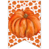 Ein kleines Pumpkin-Party-Banner Wimpelkette (Zweite Fahne)