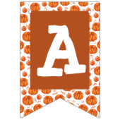 Ein kleines Pumpkin-Party-Banner Wimpelkette (Erste Fahne)