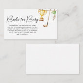 Ein kleines Putter Golf Baby Duschbücher für Baby Begleitkarte (Vorne/Hinten)