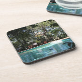 Ein kleines R 'n R Getränkeuntersetzer (Linke Seite)