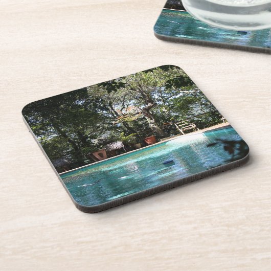 Ein kleines R 'n R Getränkeuntersetzer (Linke Seite)