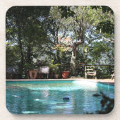 Ein kleines R 'n R Getränkeuntersetzer (Vorderseite)